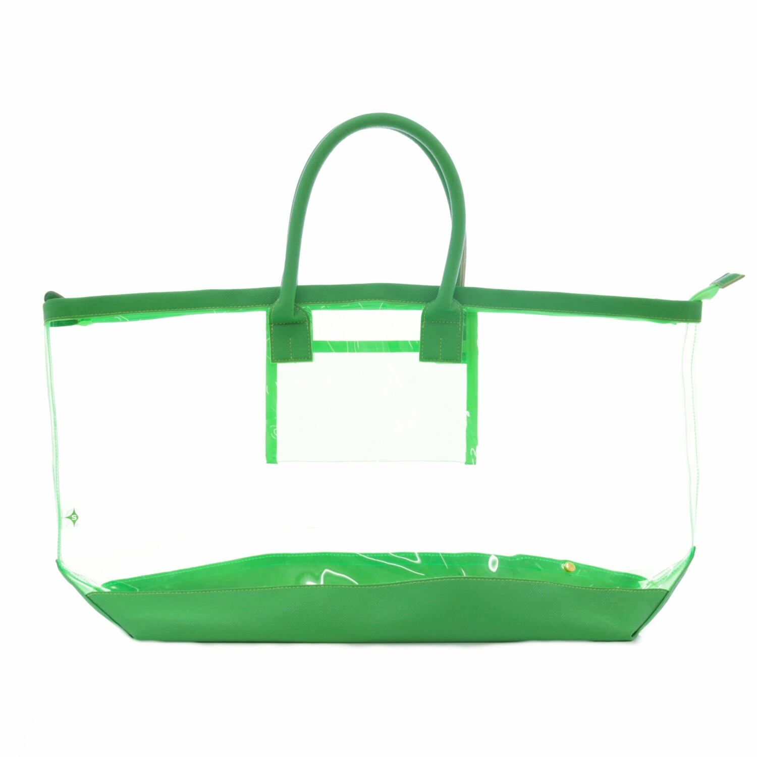 Tephanie Johnson 海外セレブ愛用ブランドの クリア素材 サイズpvcトートバッグ Green Ace 40代を楽しむ ためのファッション ライフスタイルストア