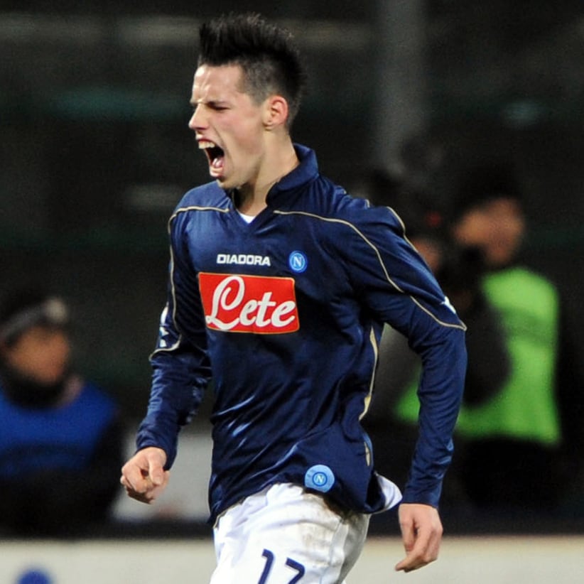 ナポリ 2008-09 Diadora 選手用 サード半袖 ユニフォーム | Qoly × LFB