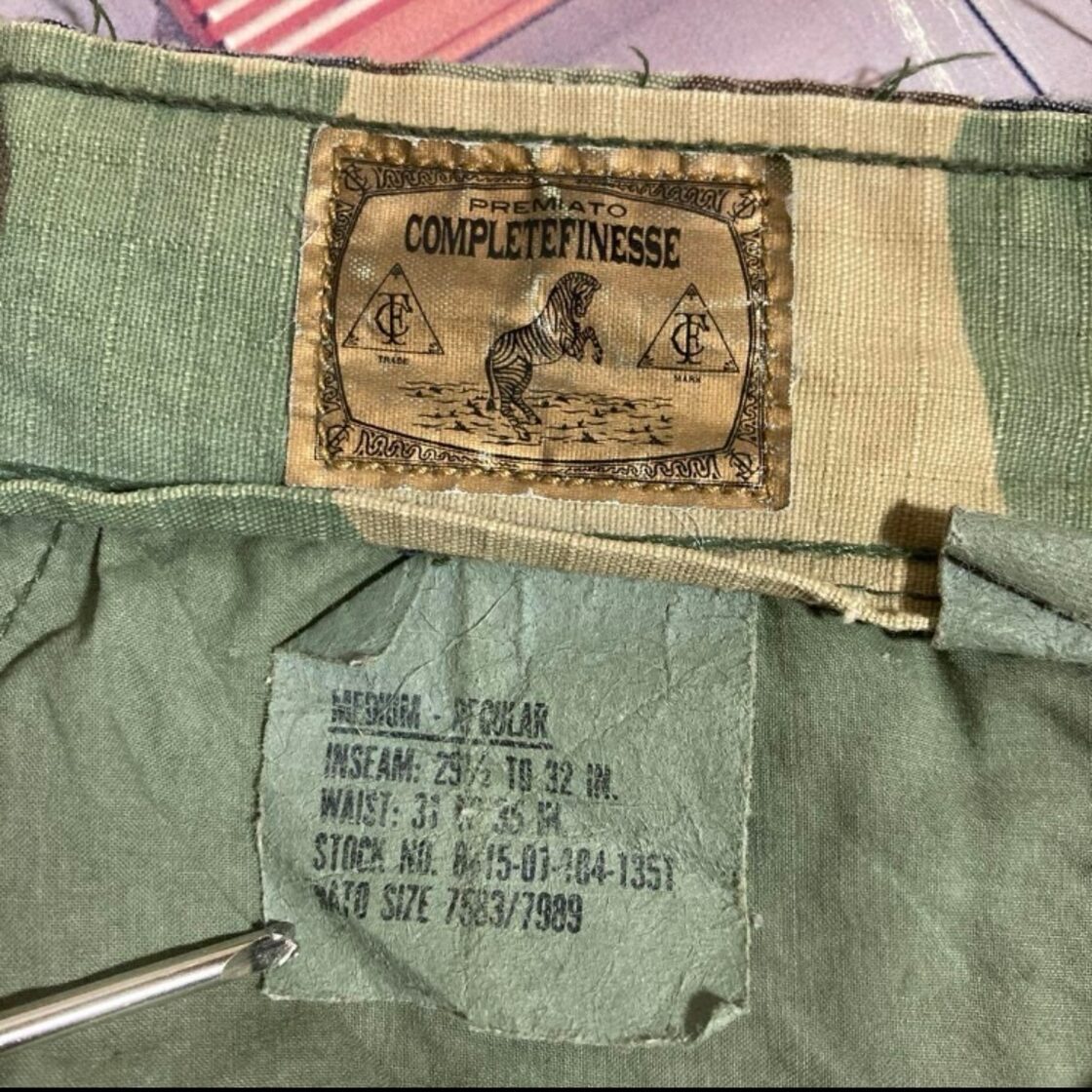 名作90S-00s COMPLETE FINESSE コンプリートフィネス再構築US ARMY迷彩 