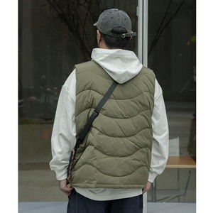 Quilted down vest 0446