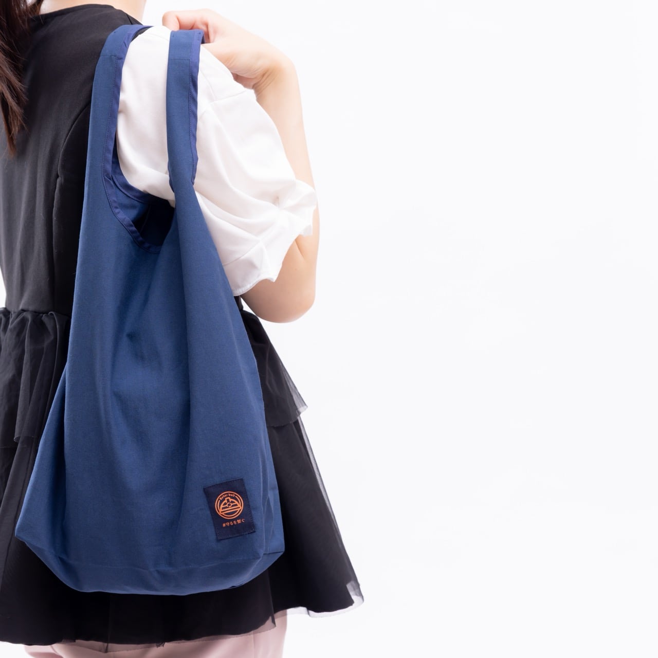 消防活動服からできたエコバッグA【OKAYAMA】