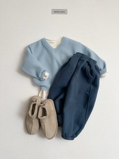 〖取寄〗韓国子供服 / 26winter / Digreen / コージーVネックニット / キッズ / 冬服 *S~2XL*