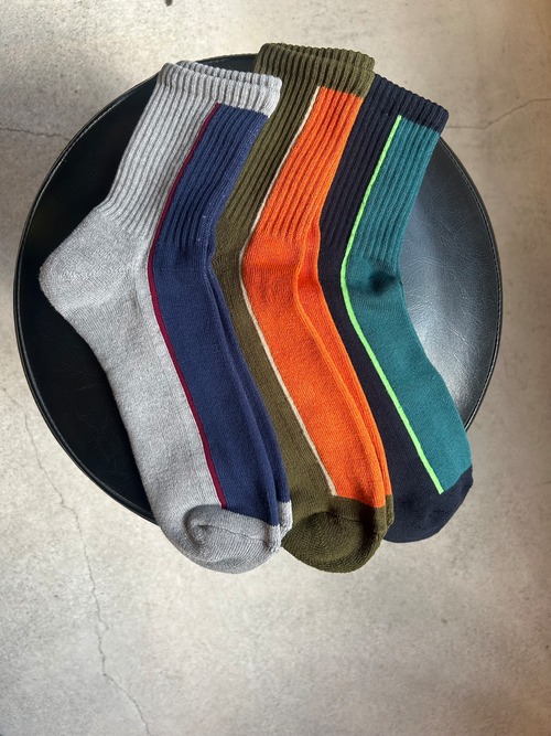 FAKUI  3color line sports socks