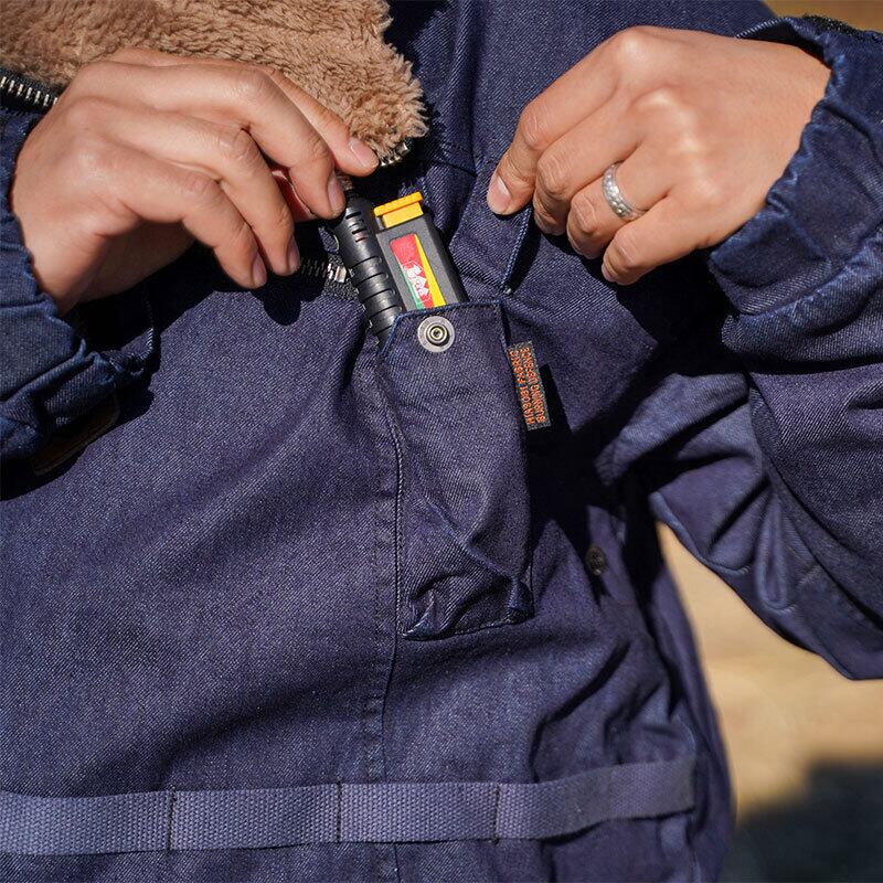 grn】HIASOBI CAMPER BOA JACKET キャメル | ガレージファクトリー