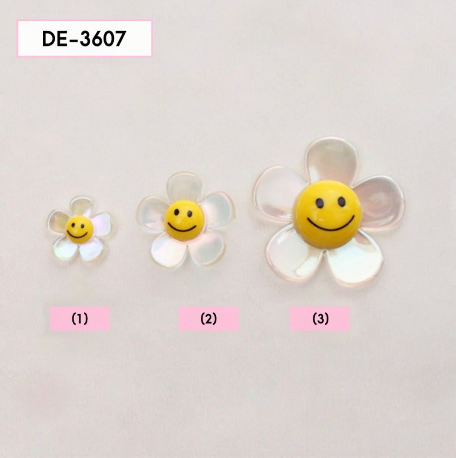 デコパーツ / DE-3607(25mm) | fancypods 팬시폿즈