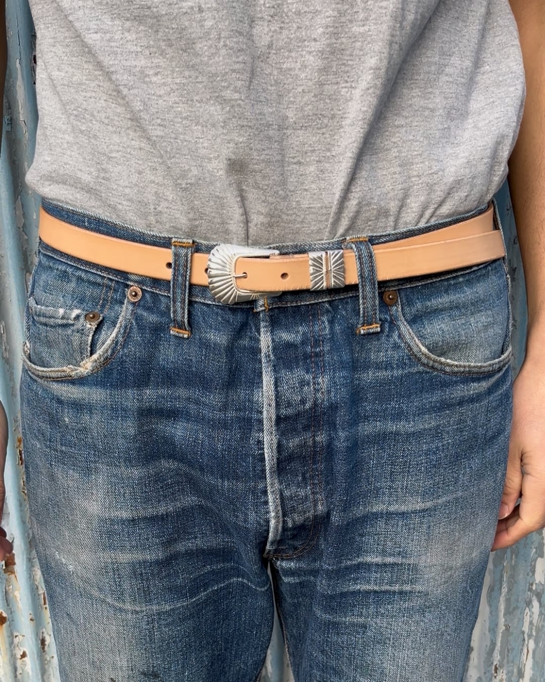 4点式ベルト（薄茶）