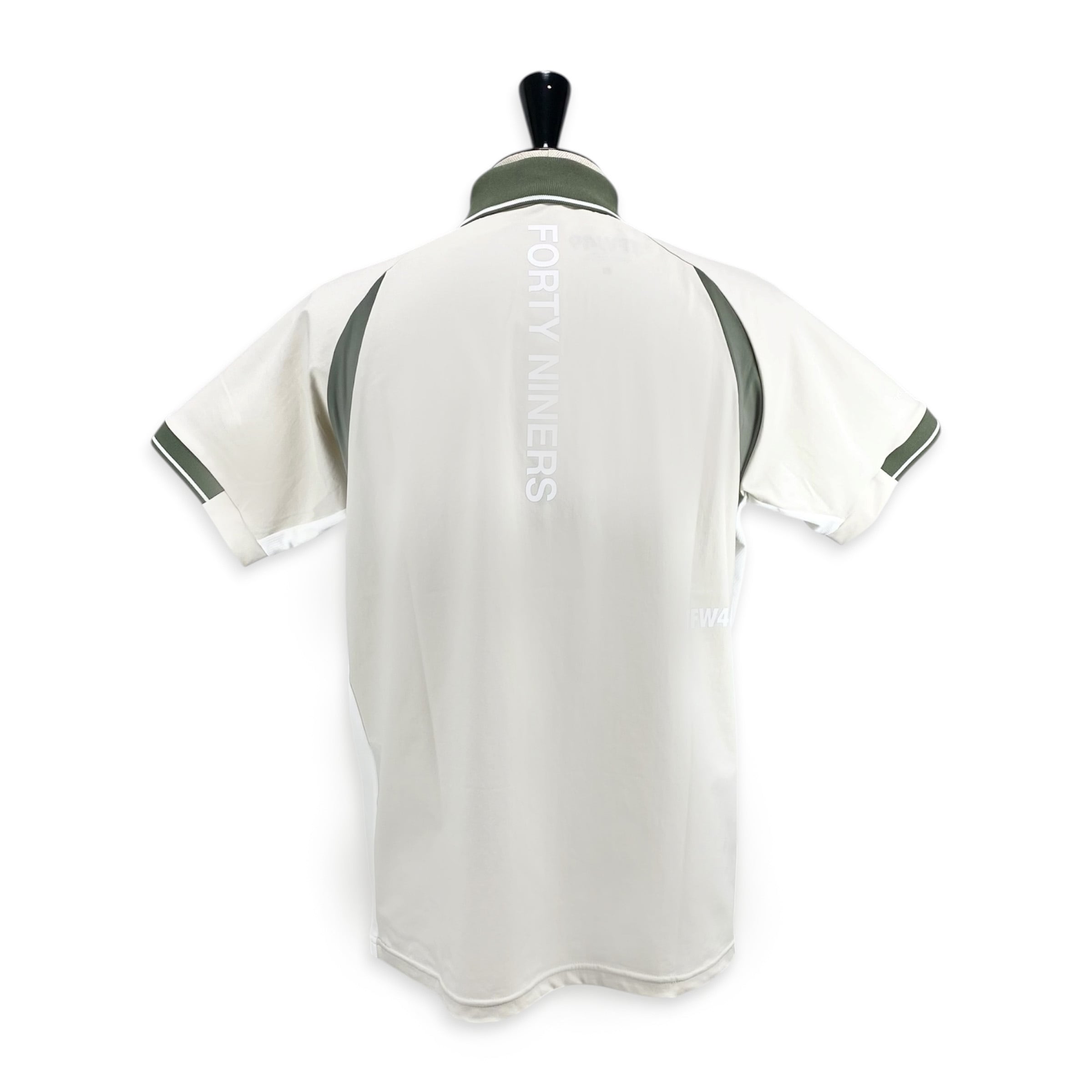 TFW49】《MEN'S》LINE SLEEVE POLO（IVORY) | Sandy GOLF