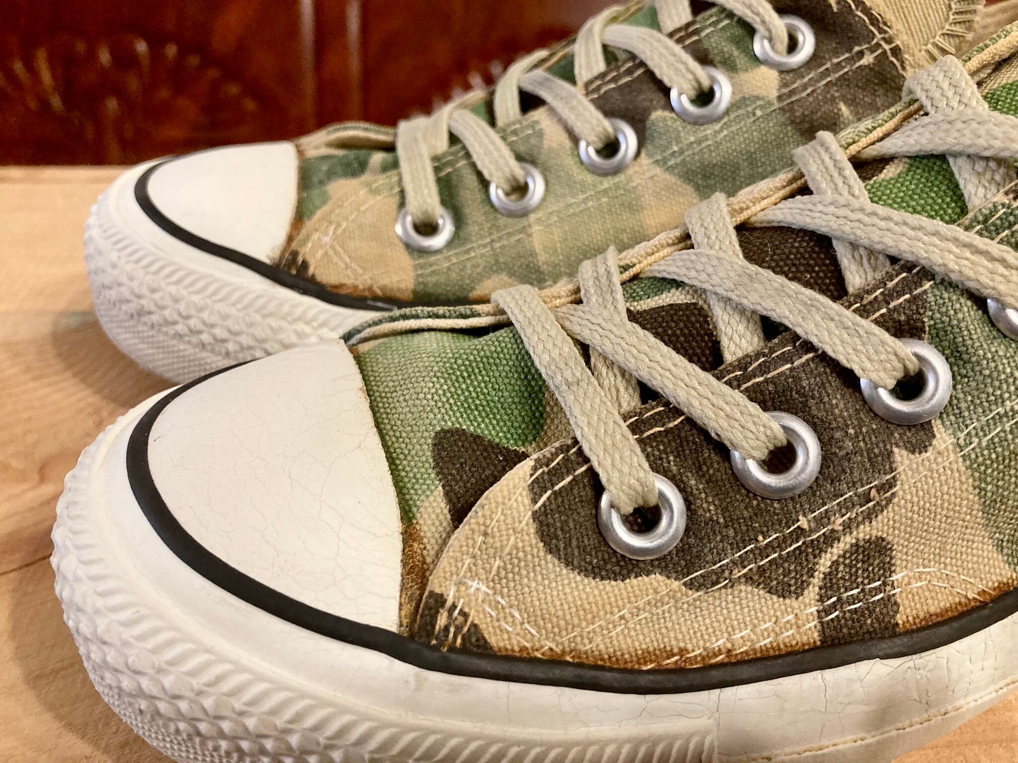 converse（コンバース） ALL STAR CAMOUFLAGE（オールスターカモフラ ） 83カモ 迷彩柄 4 23cm 80s USA  237 | freestars powered by BASE