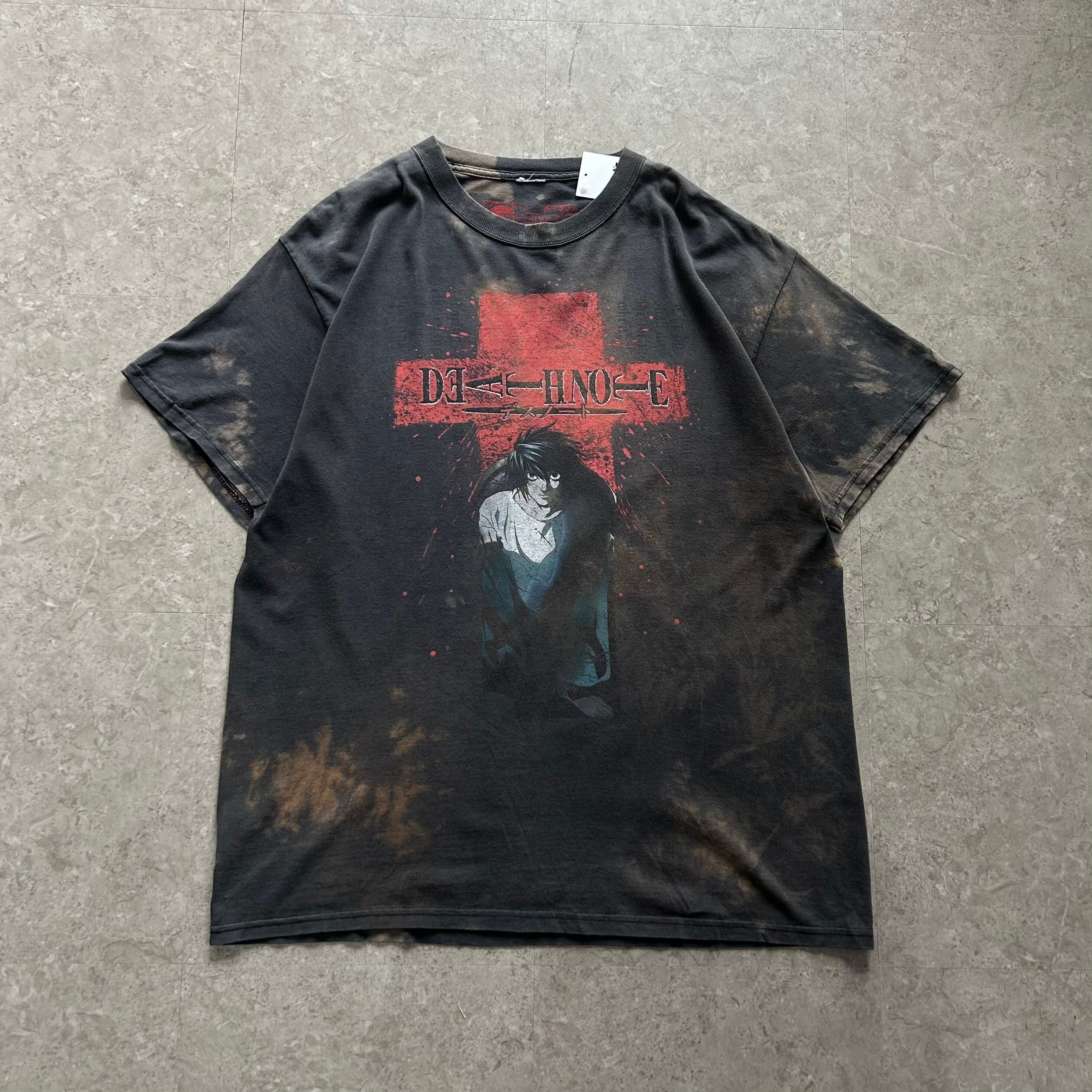 00s DEATH NOTE "L" bleach T-shirt【仙台店】