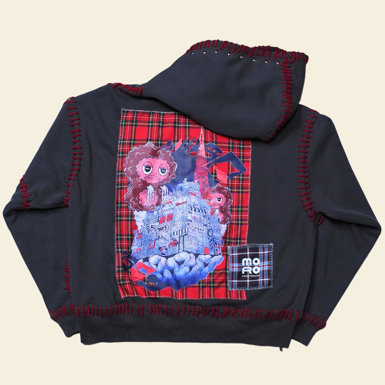 【POP UP先行販売】Crafted Hoodie “Garamon” crft.ALICE【Shishu】