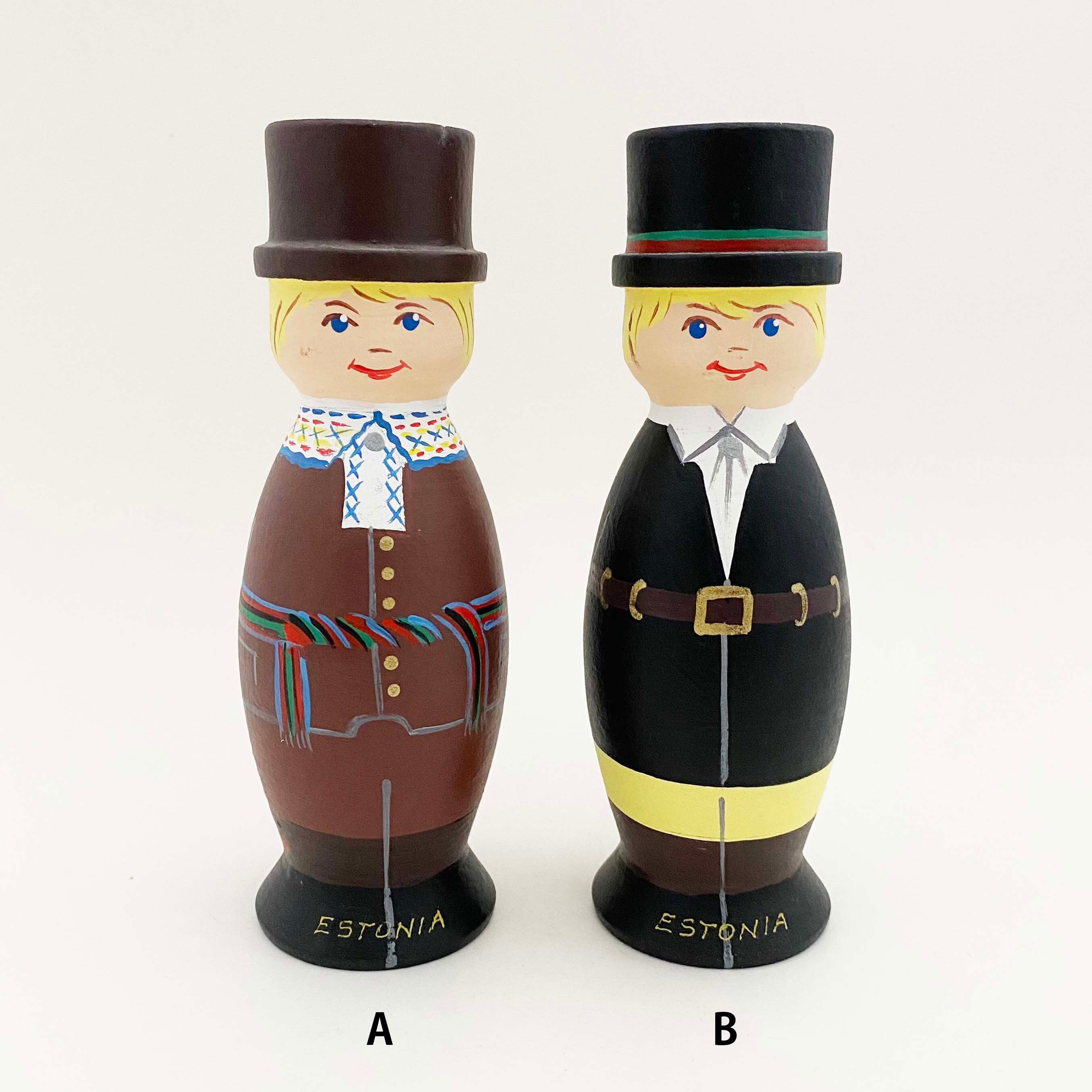 エストニア民族木人形