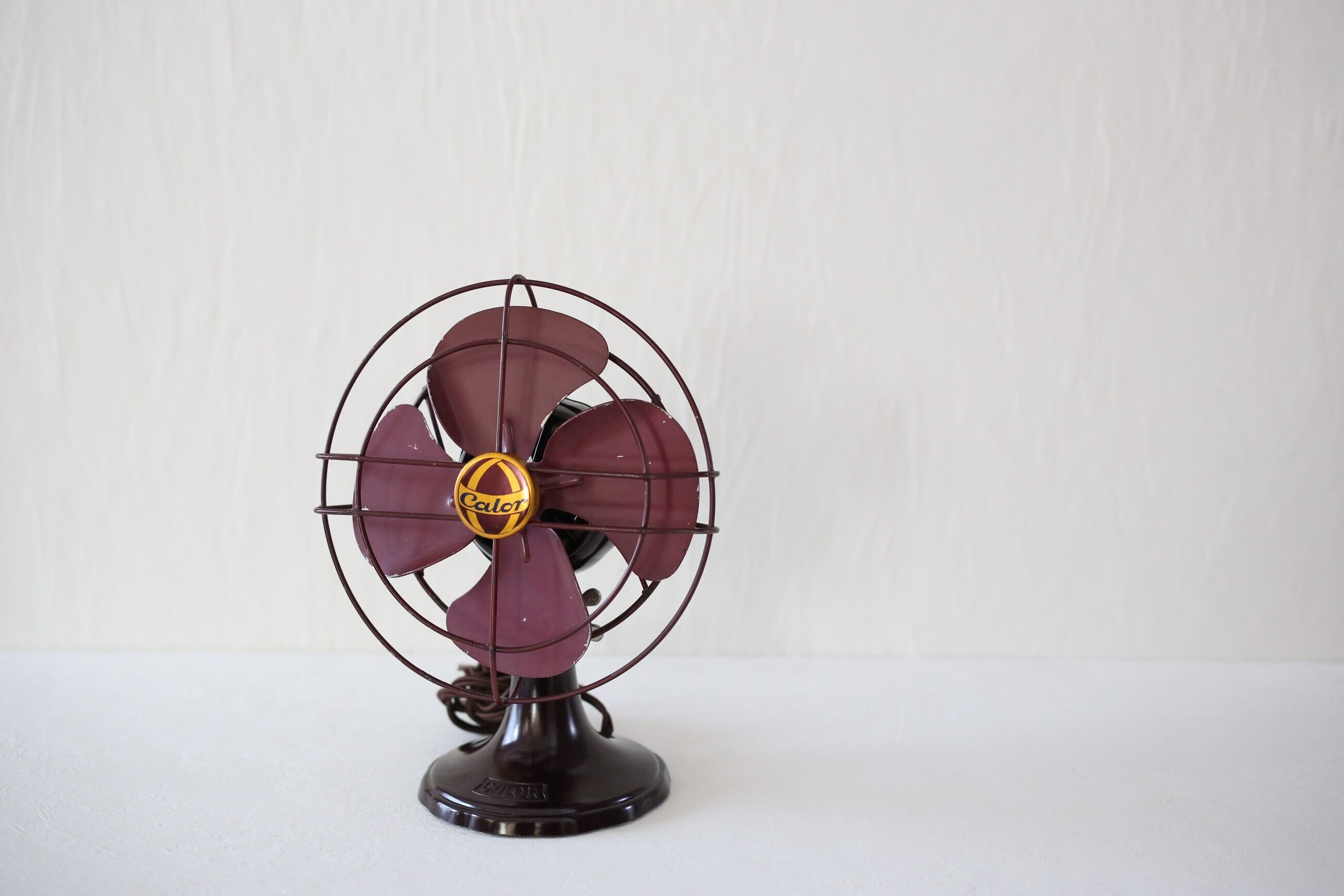 フランス アンティーク ヴィンテージ CALOR ミニ扇風機 ベークライト N-00273