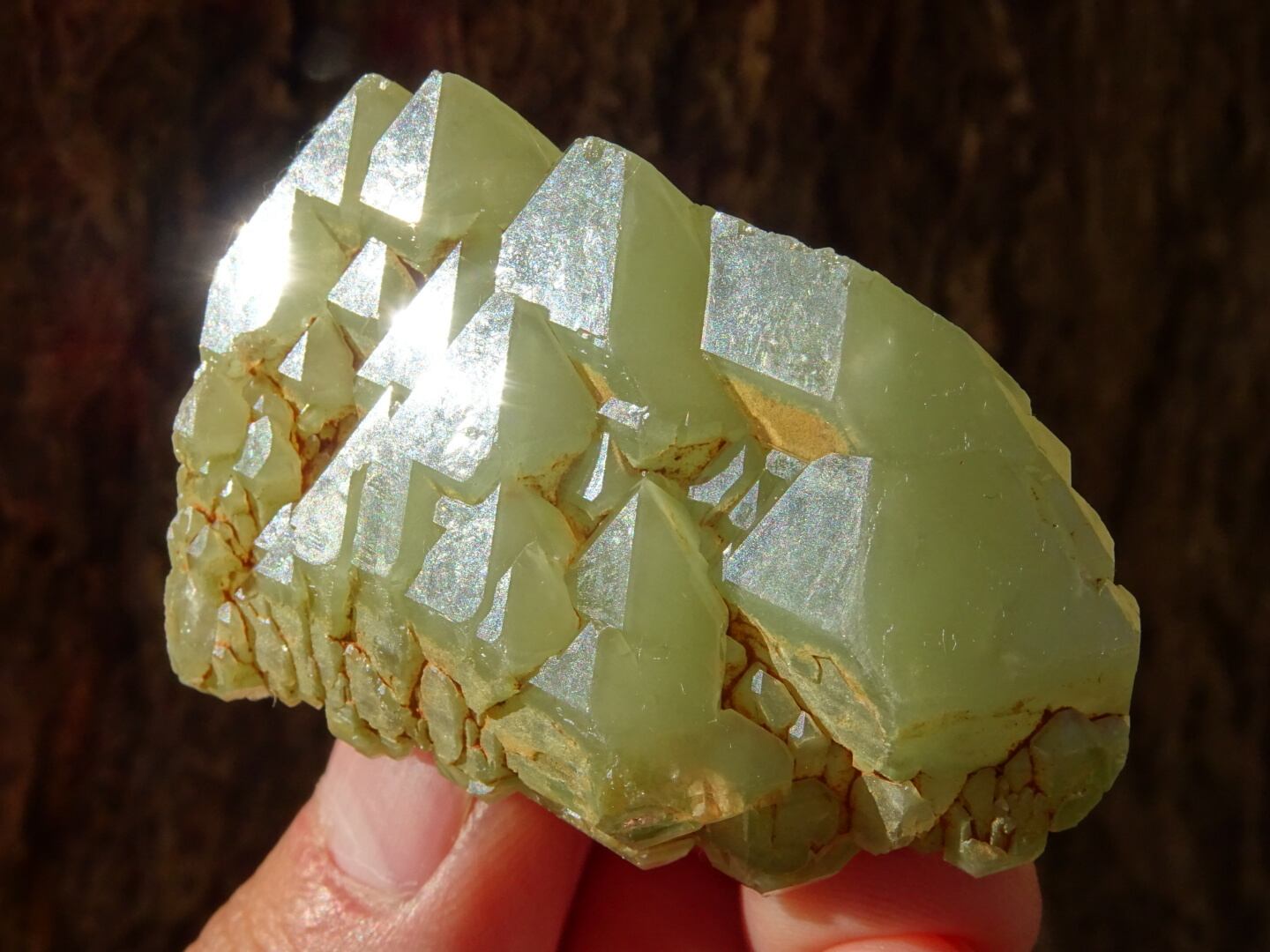 マダガスカル産ドリームクォーツ（エピドートinクォーツ） ~Green