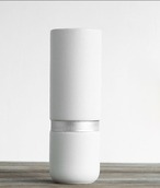 花瓶 陶器 フラワーベース 白い花瓶 シルバー アクセント装飾 ストレートシリンダ ウェディング装飾 テーブルトップ装飾 リビングルーム装飾 ベッドルーム装飾 L