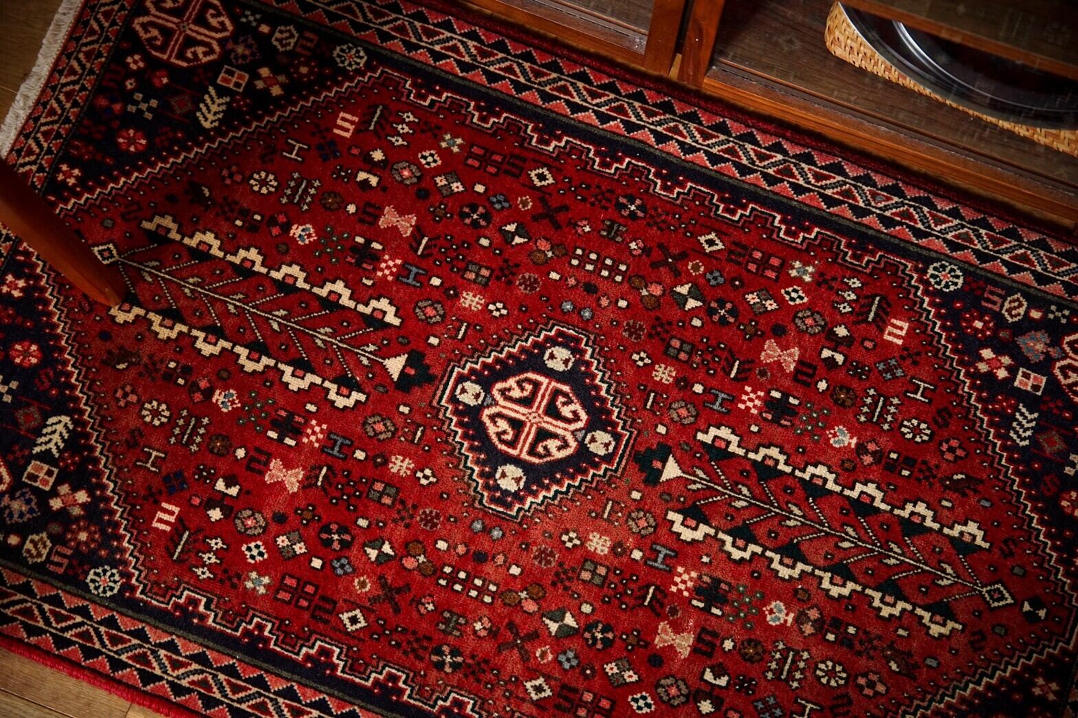 217 -Vintage qashqai rug