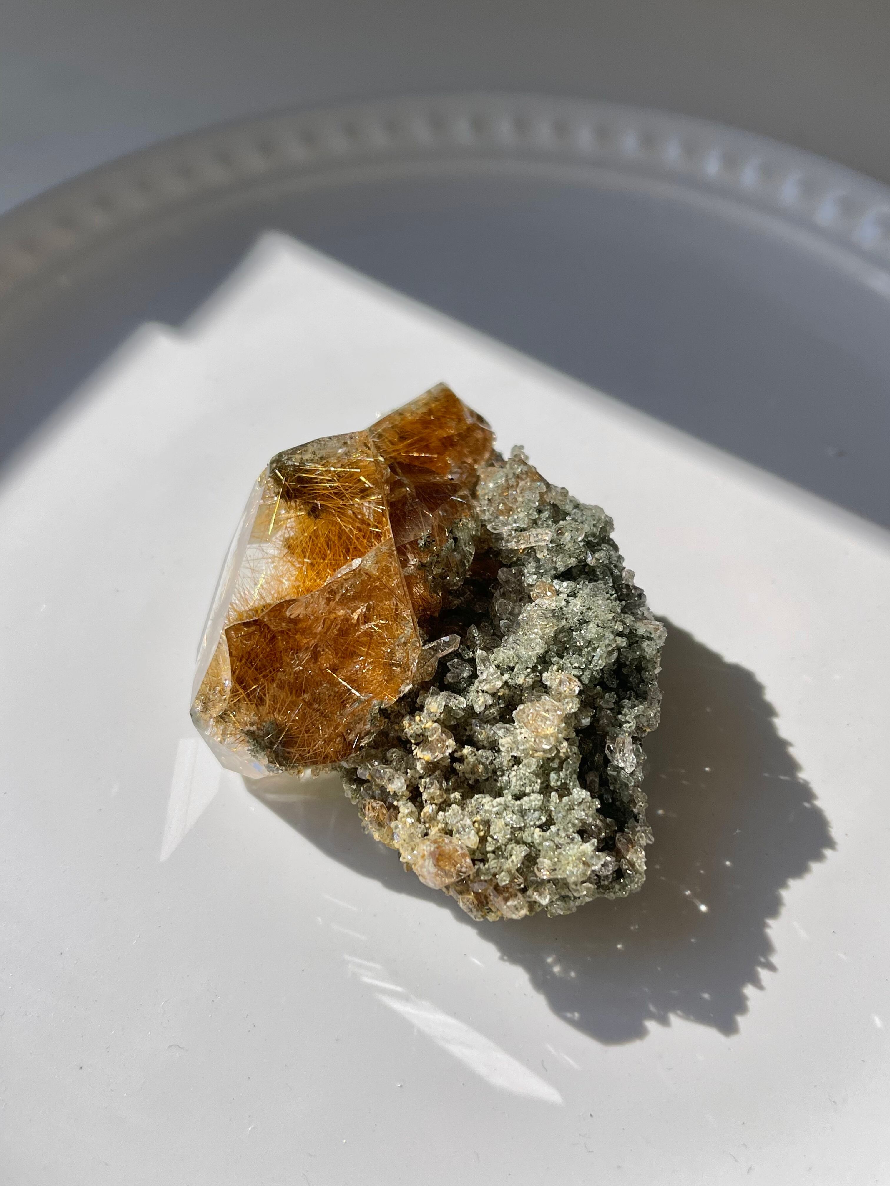 最高グレードマニハール太陽ルチル / Highest Grade Manihar Golden rutile