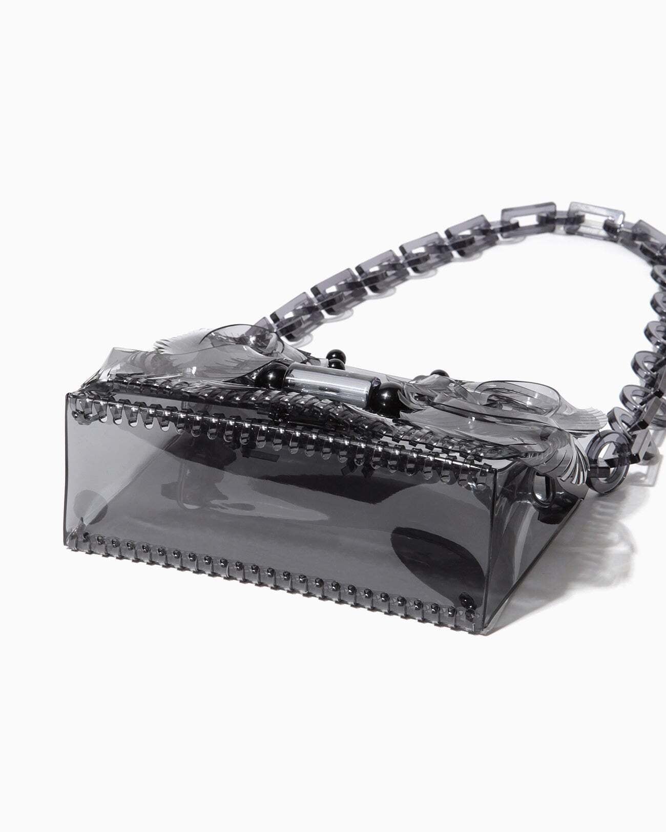 Mame Kurogouchi】Transparent Sculptural Mini Chain Bag MM-AC095