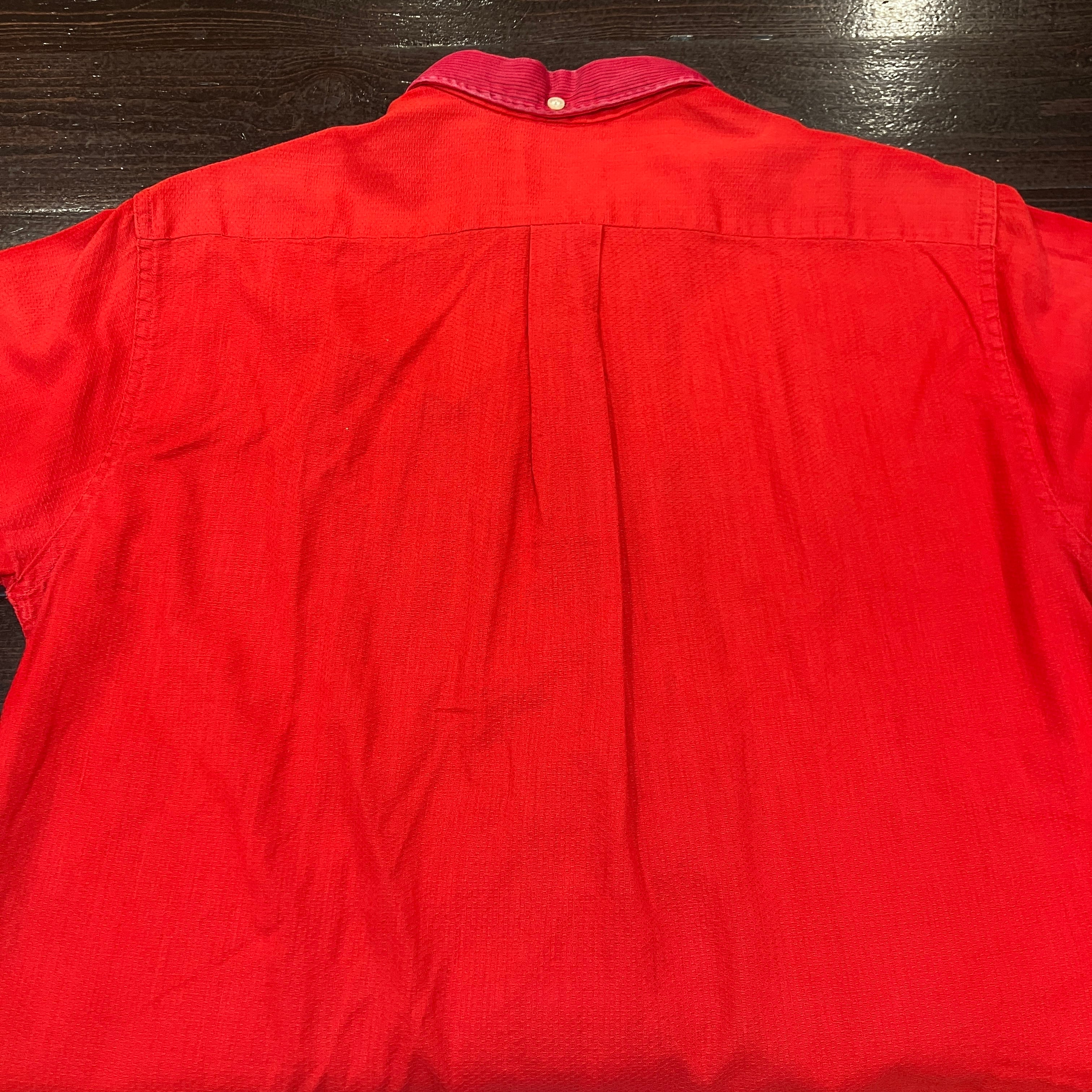 1960'S VAN HEUSEN S/S B.D RED SHIRT | safarionline