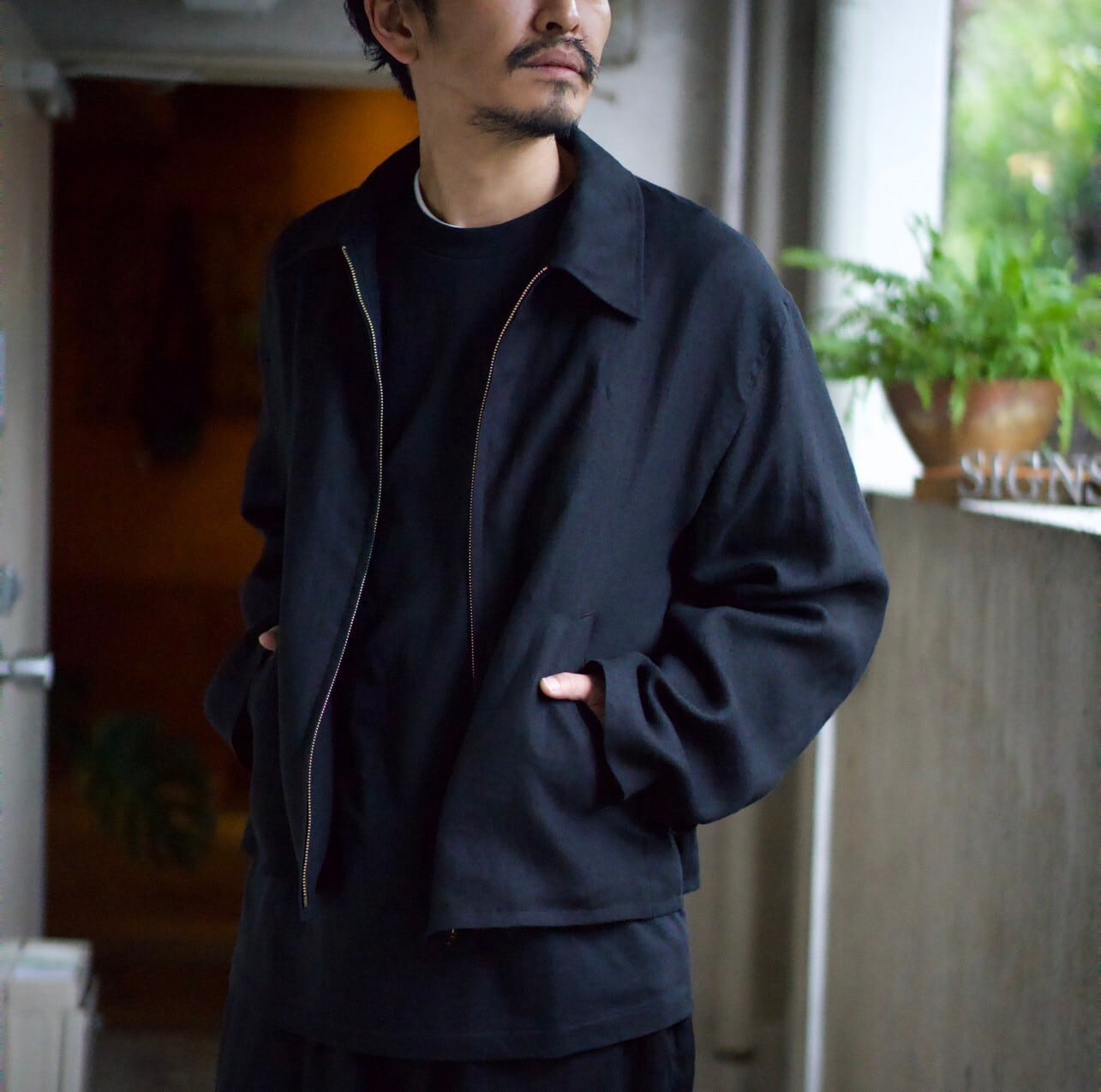 正規品】COMOLI/コモリ 24SS カナパ ジップショートジャケット