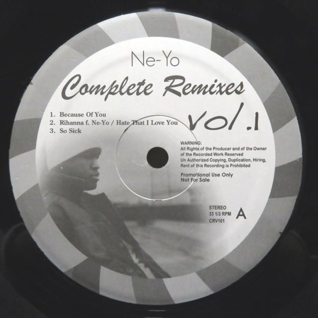 Ne-Yo / Complete Remixes Vol.1 [CRV101] - 画像1