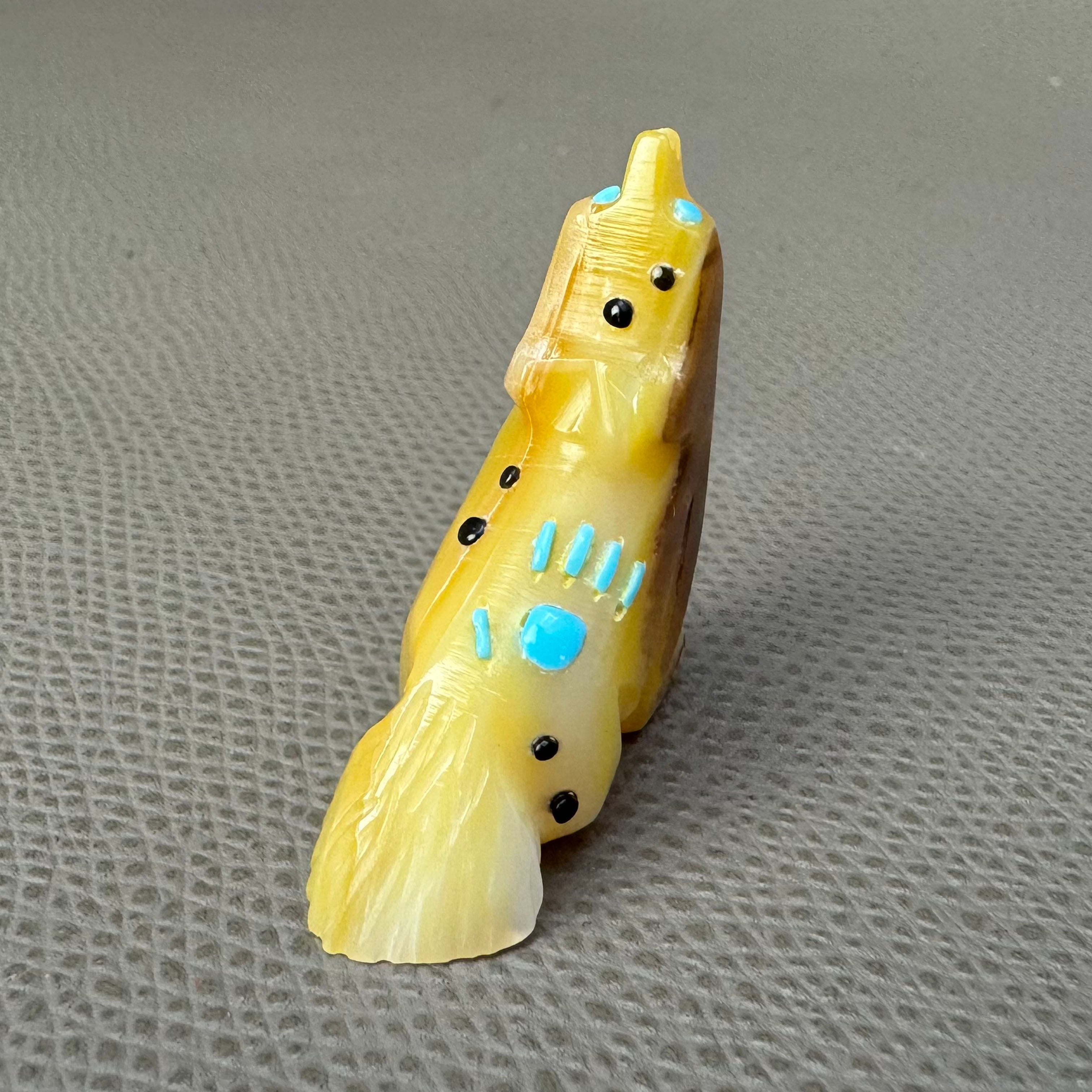 ZUNI族 アーティストメイド フェティッシュ コヨーテ ホピ ナバホ ズニ