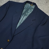 80's LEVI’S action suit tailored jacket navy