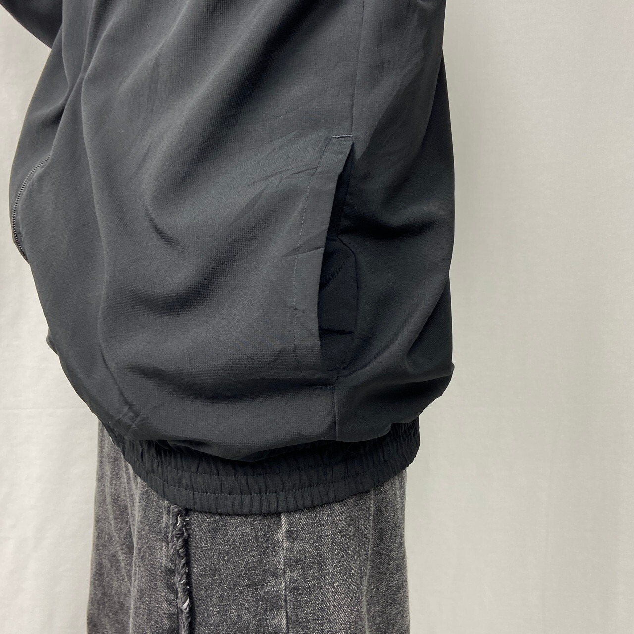 adidas アディダス ポリエステル トラックジャケット メンズM 古着 