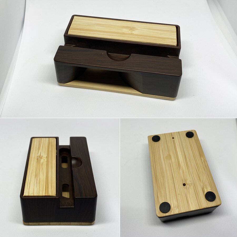 スマホ アンプ スタンド 電源不要 拡声式 スピーカー 木製 小型 名入れ