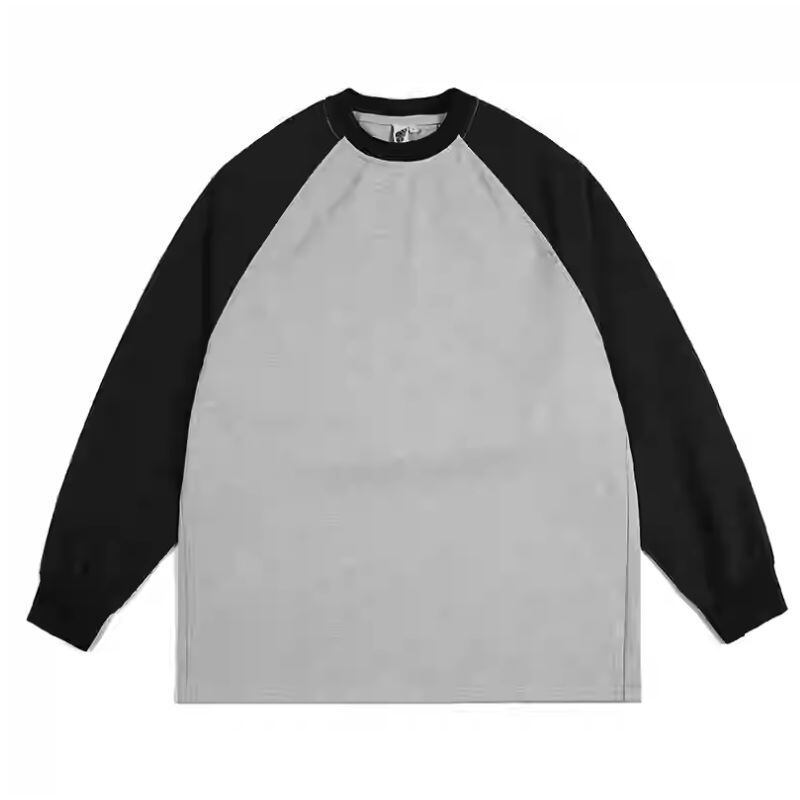 配色切替ラグランスリーブTシャツ A18375