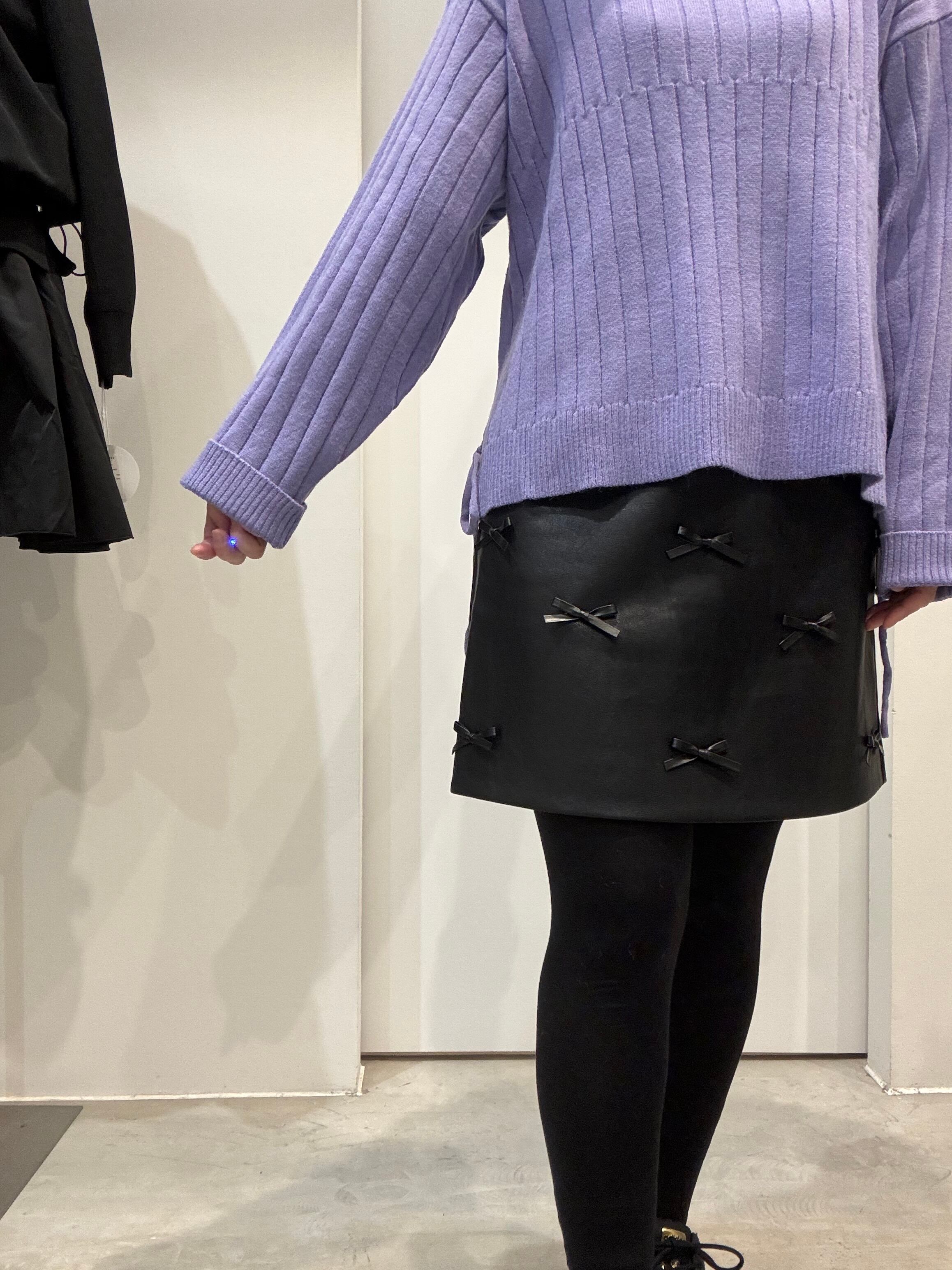 【DONA MARIE】オフタートルワイドリブニット 861027