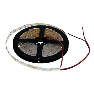 【努力特価】品 LEDテープライト 白ベース 5m 300連SMD 正面発光 12V ホワイト
