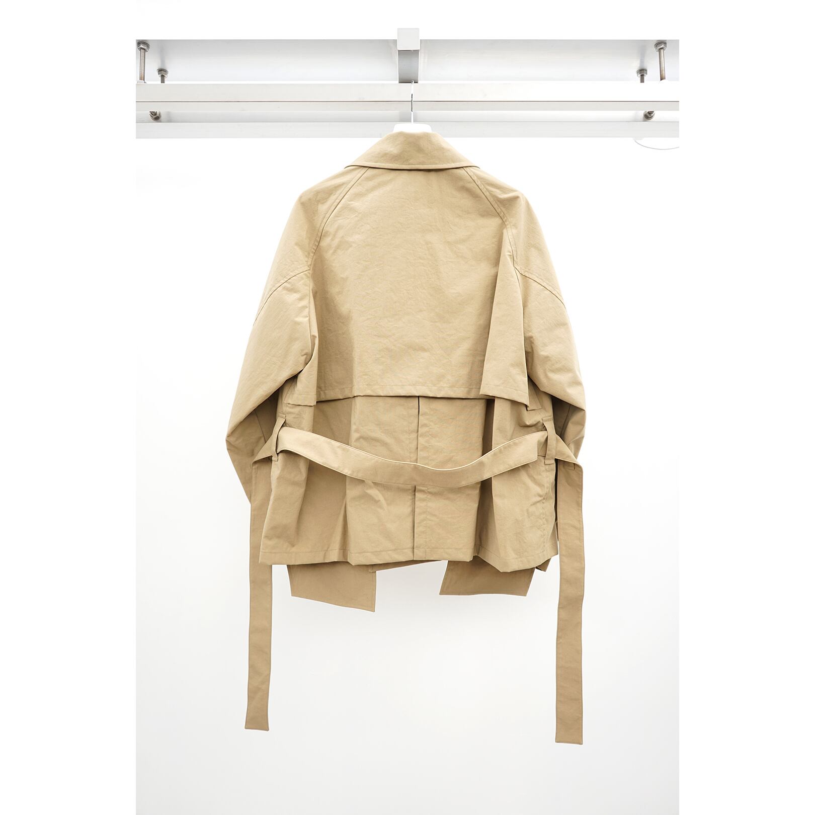 Blanc YM] (ブランワイエム) BL-24S-STC Short Trench Coat (Dull