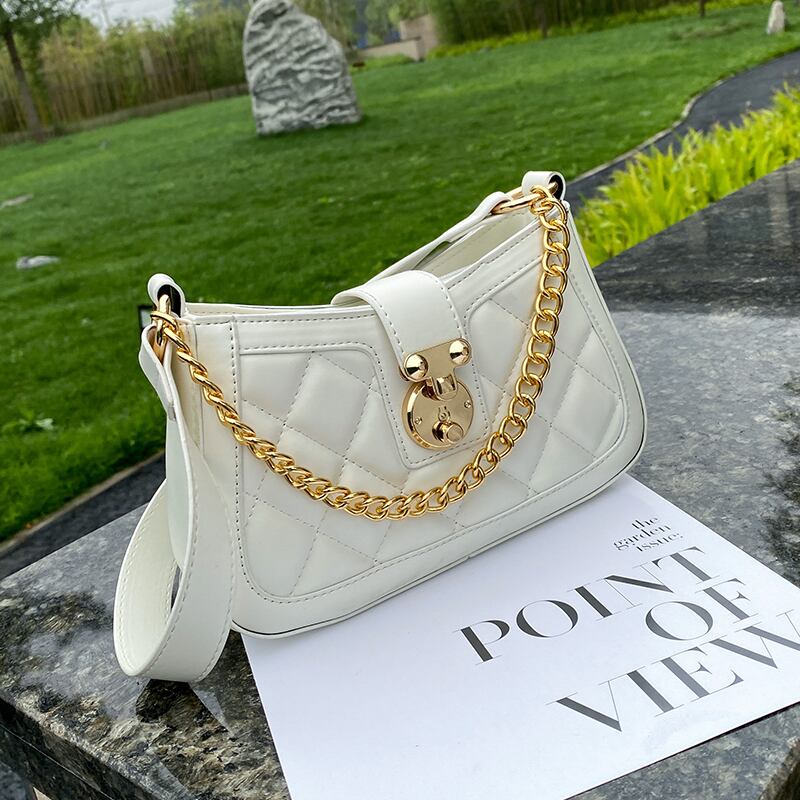 夏の小さなバッグ女性バッグ2020新しい波バージョンワイルドダイヤモンドクロスボディバッグネット赤インフランスフレンチ脇バッグ Tiancai_Wing_Bag3393992