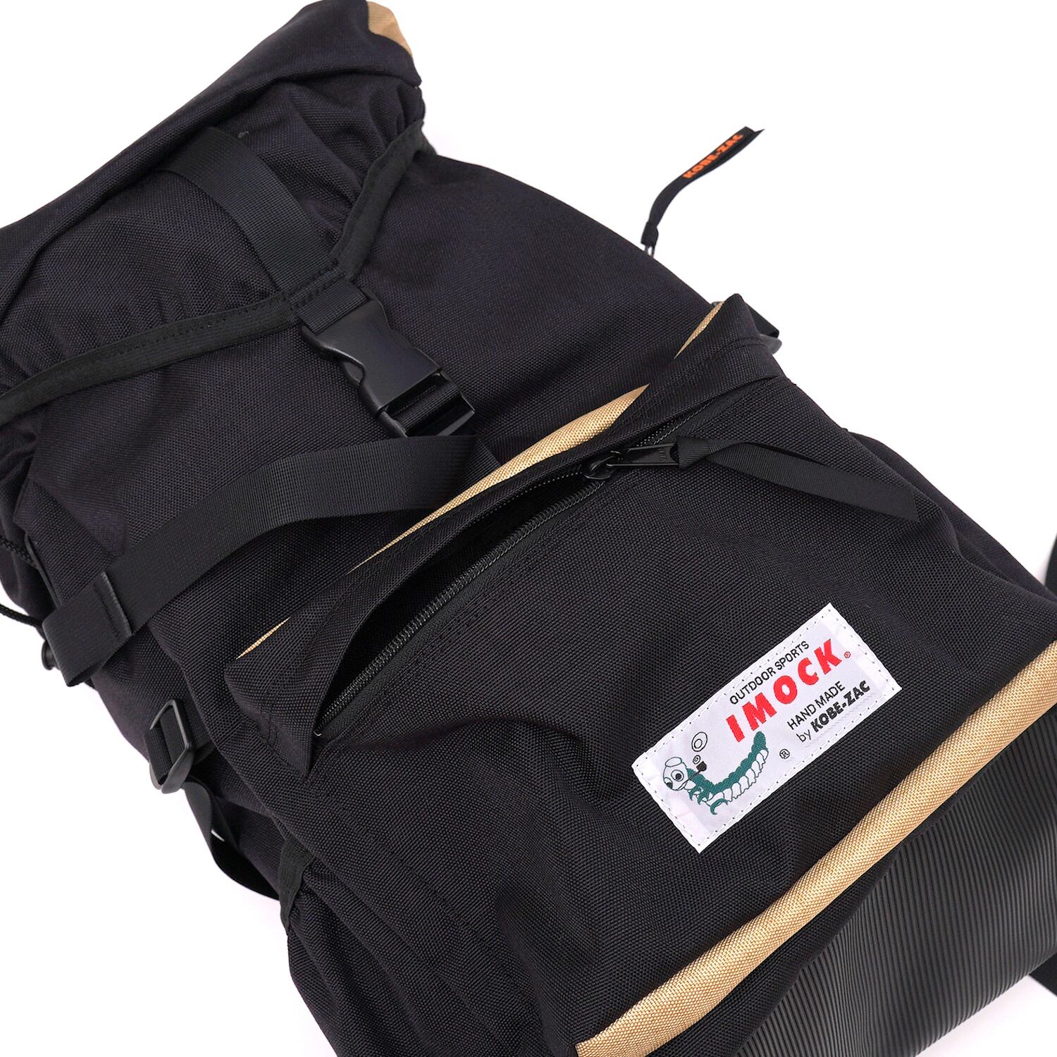 IMOCK-KOBE ZAC-DollfieⅣ【ドルフィーフォー】22ℓ BLACK×BEIGE