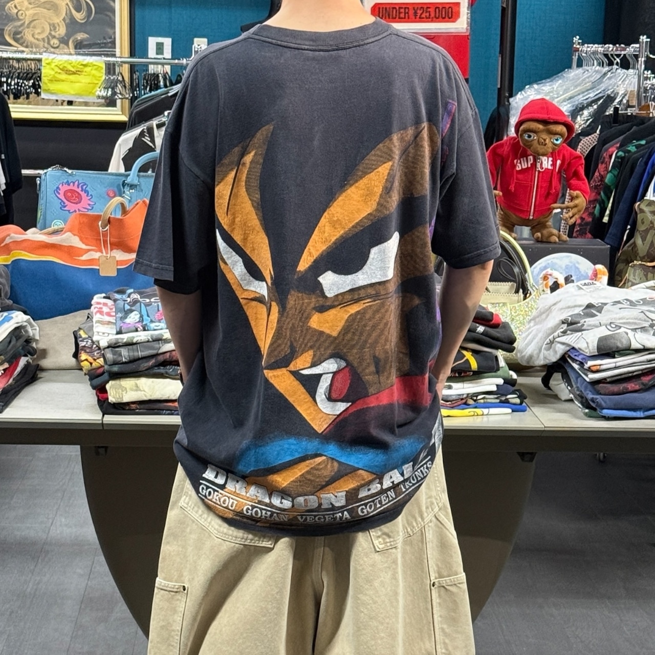 【DRAGON BALL Z】ドラゴンボールZ "GOKU & VEGETA" 90's Vintage Tシャツ PEYOTE