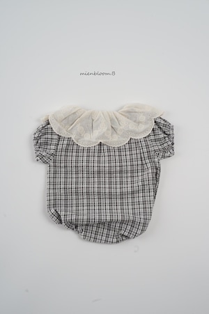予約 : Check rose suit (baby)〔mienbloom.b〕