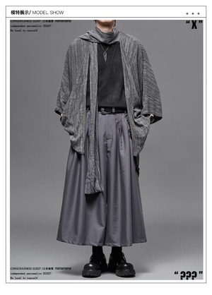 RFDRFD 9分丈 ハカマパンツ