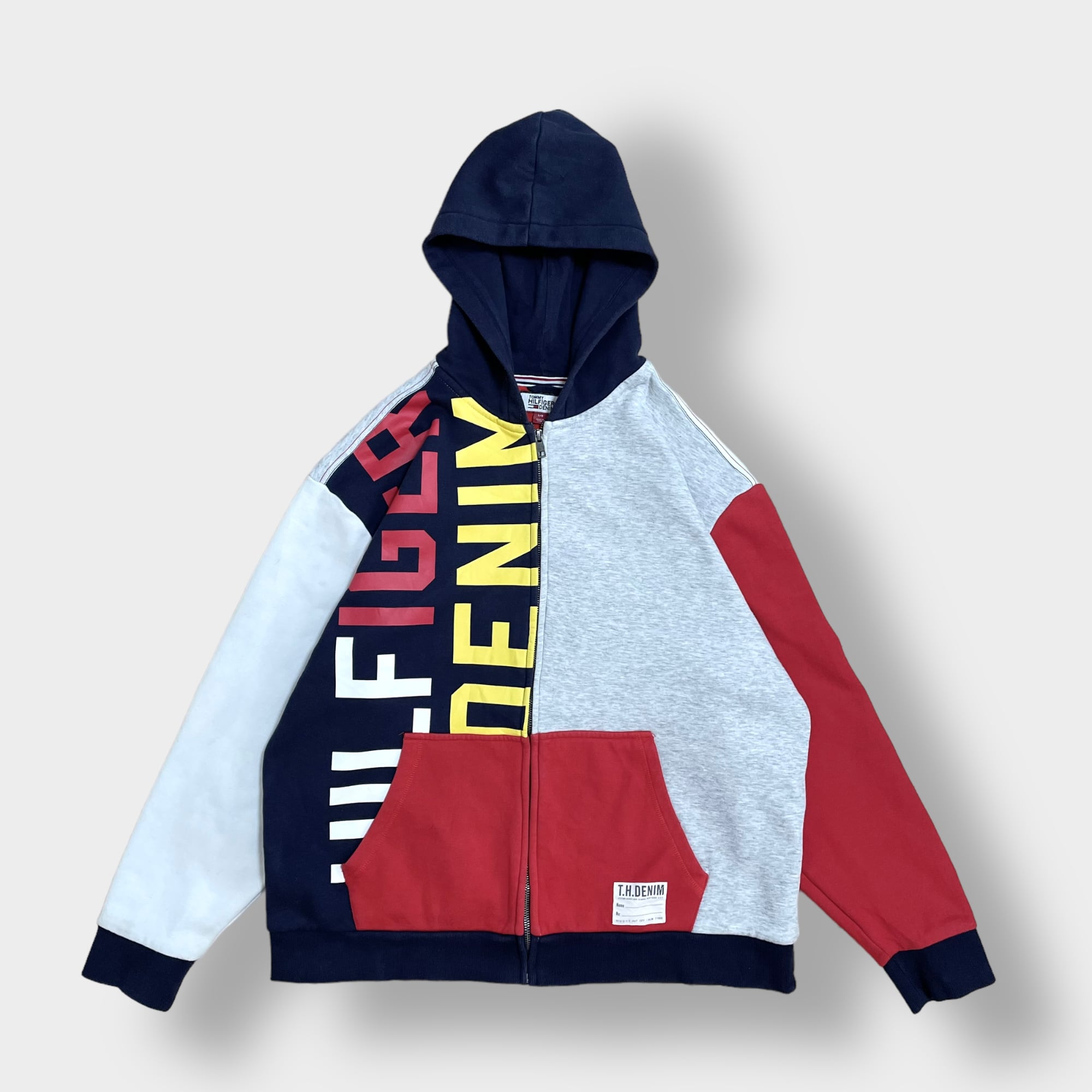 TOMMY HILFIGER DENIM ジップアップ パーカー クレイジー