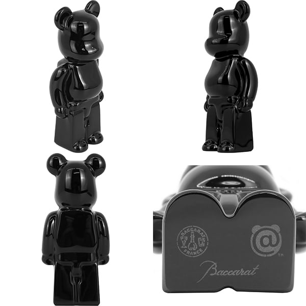 New BACCARAT バカラ ベアブリック BE@RBRICK リフレクションズ クリア