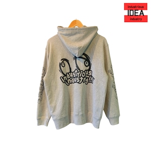 【IDEA】CRAZYYYYY!!!! ZIP HOODIE(Lサイズ）