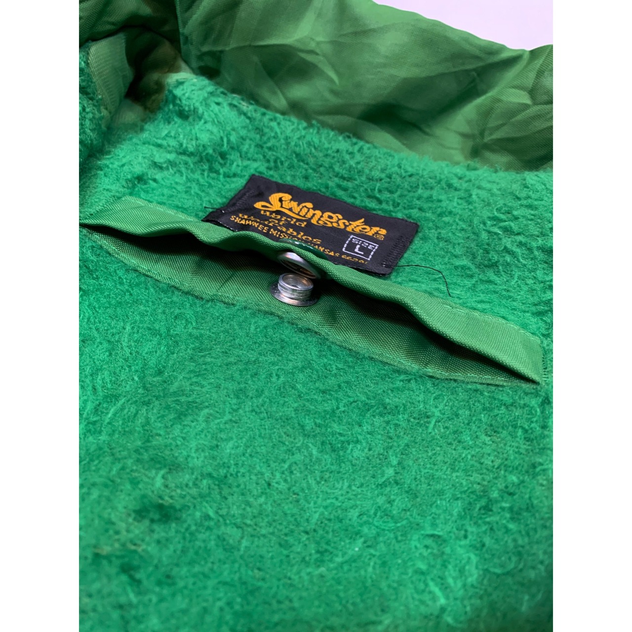 70s SWINGSTER "JOHN DEERE" COACH JACKET Size L