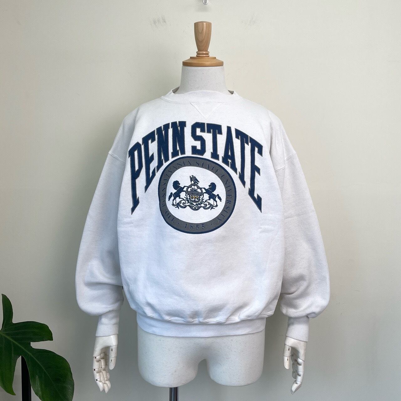 80s 90s USA製 PENN STATE 前V カレッジスウェット ヴィンテージ 古着