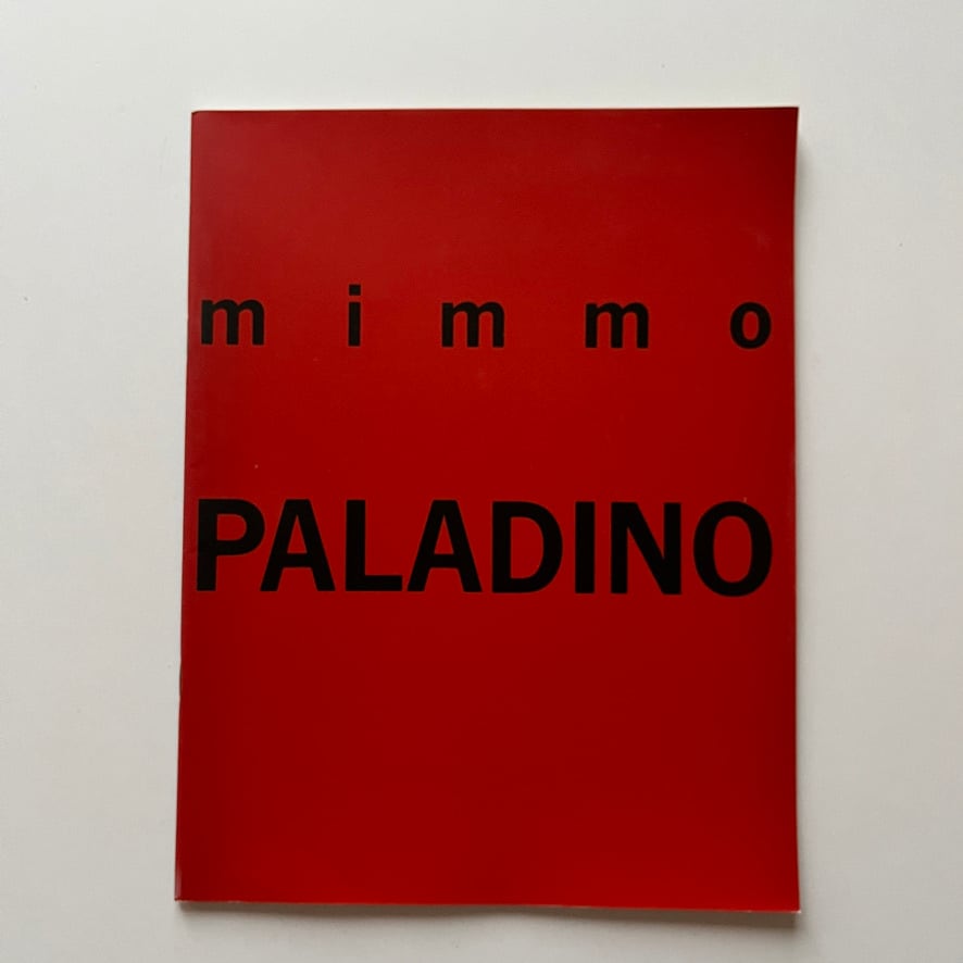 【絶版中古書】ミンモ・パラディーノ Mimmo Paladino　フジテレビギャラリー・佐賀町エキジビットスペース　1987[3100279]