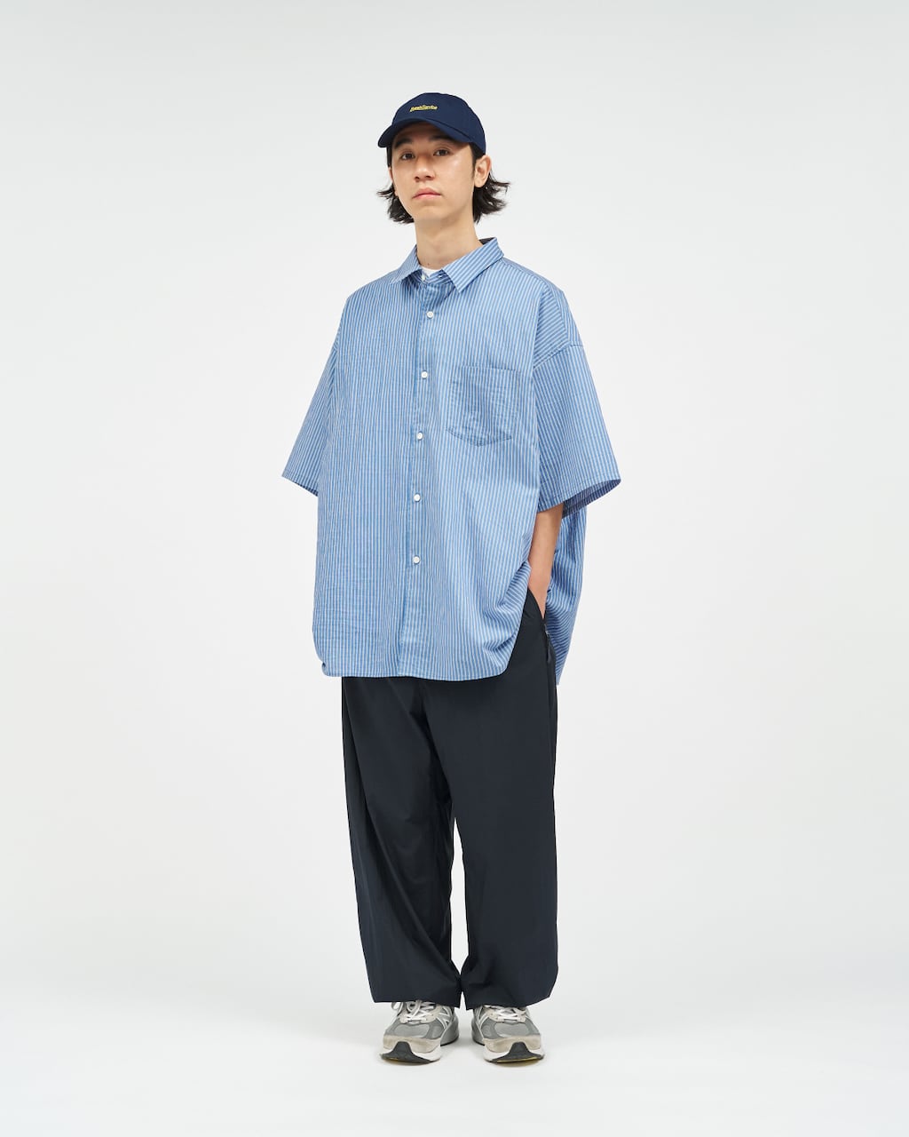 FreshService HRAFTeX® S/S STRIPE SHIRT | HUMAN and THINGS