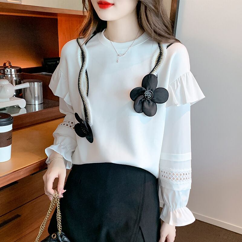 初回送料無料 新作ブラウス 長袖厚手上着 レーディスファション洋服 人気トップス 上着