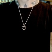 RHYTHMIC HORSESHOE LARGE NECKLACE / リズミックホースシューラージネックレス