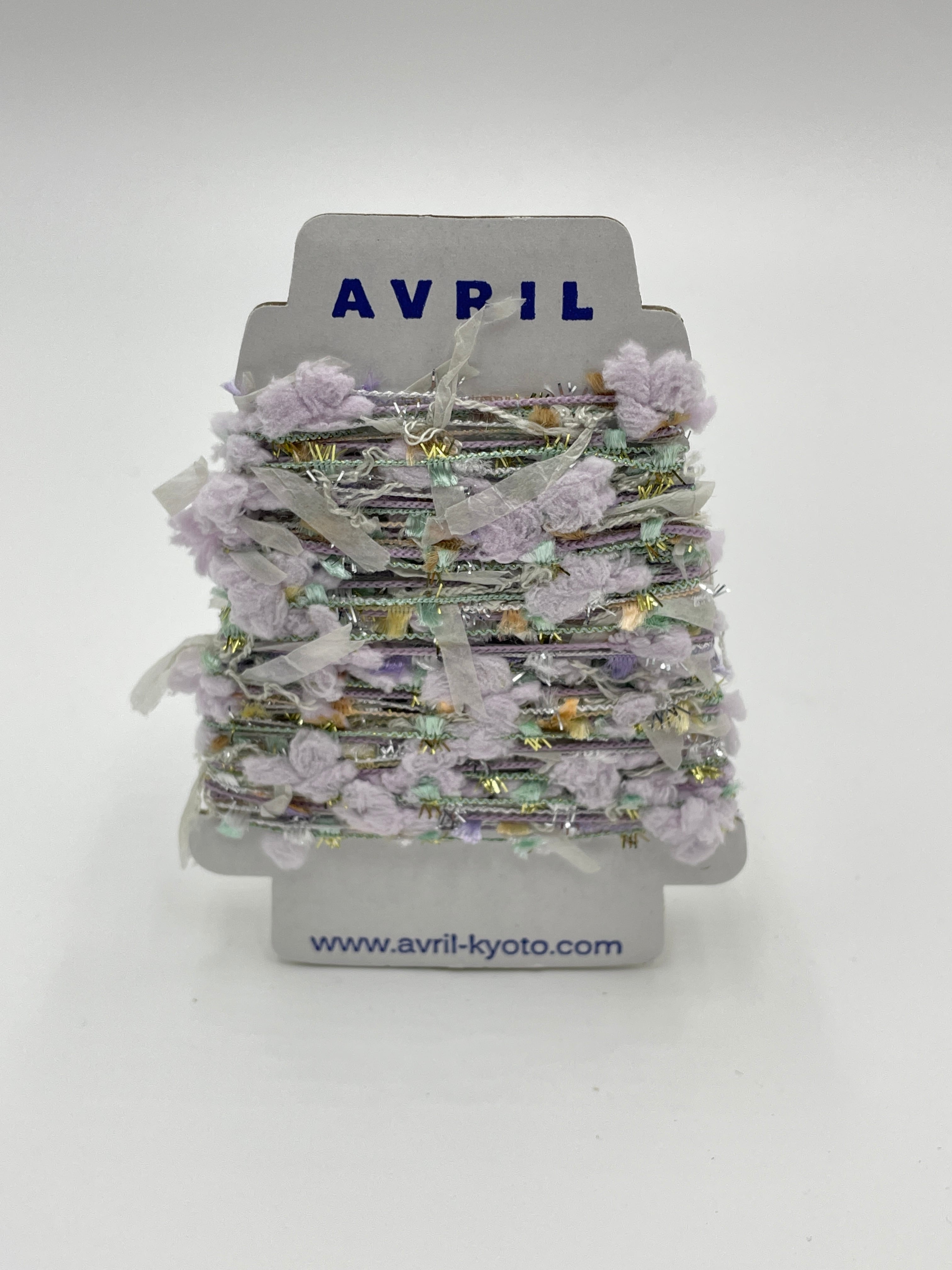 集めたくなる♬楽しい♬可愛い♡『ちょこっと巻きのファンシー糸』AVRILペラコーン288