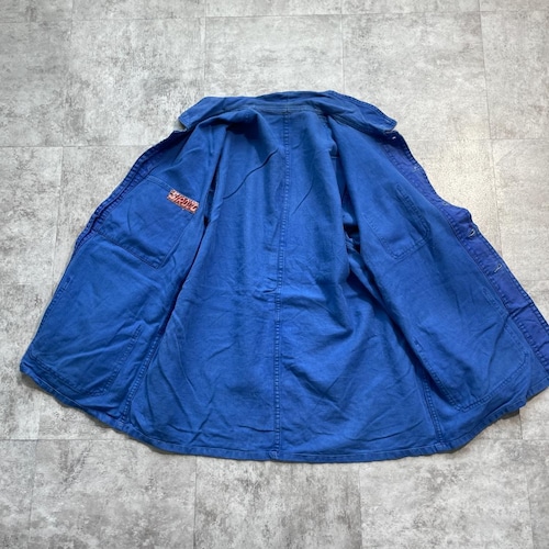 50-60s SIROCO 刺繍タグ コットンツイル フレンチワークジャケット 詳細写真3