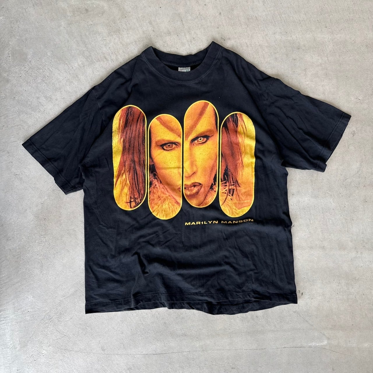 Marilyn Manson Tシャツ ROCK IS DEAD マリリンマンソン BGタグ 90s