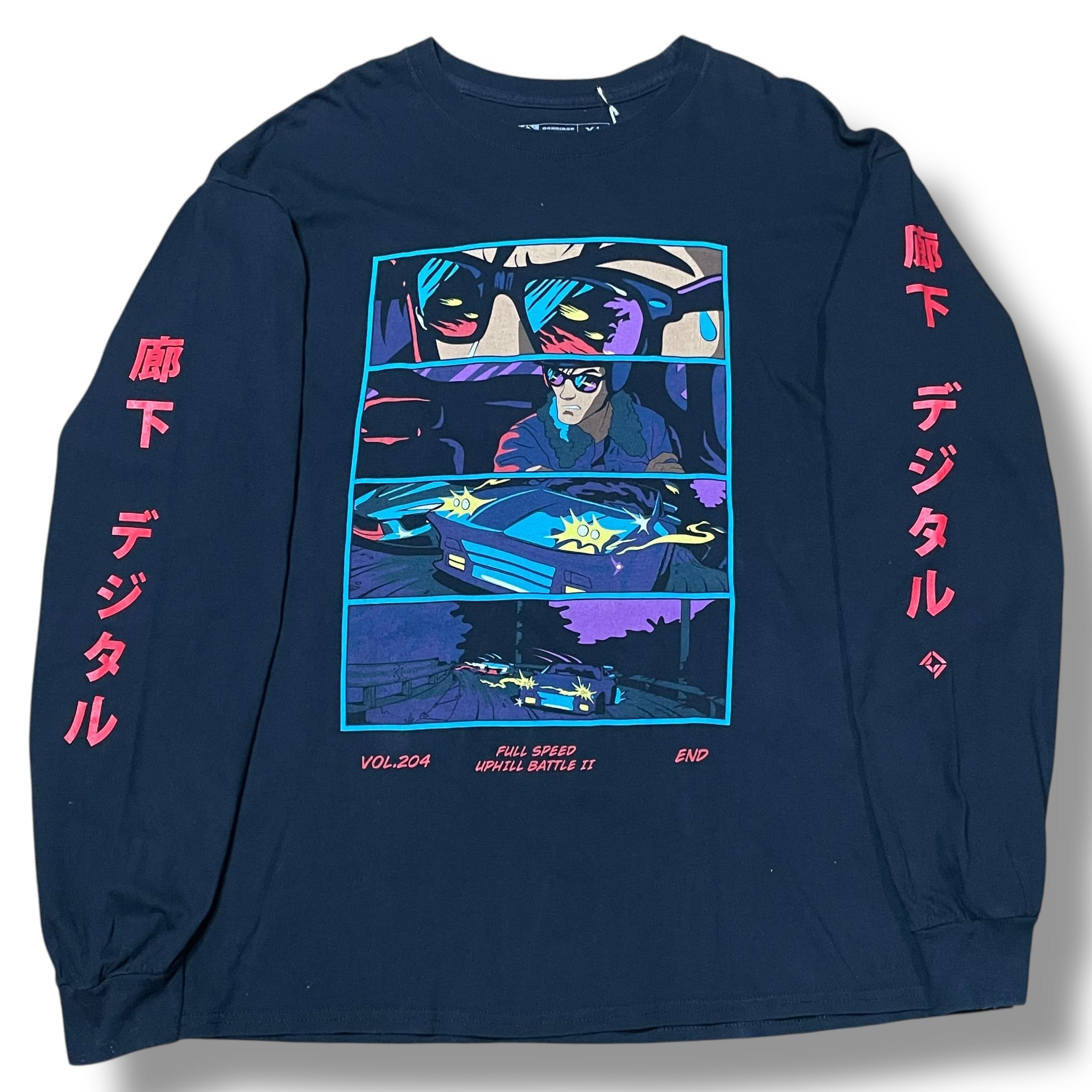 XL】CORRIDOR DIGITAL AKIRAパロディ パロディTシャツ 長袖Tシャツ